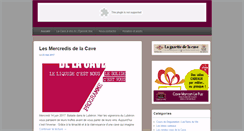 Desktop Screenshot of cavemarconlepuy.com