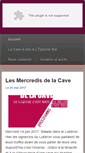Mobile Screenshot of cavemarconlepuy.com